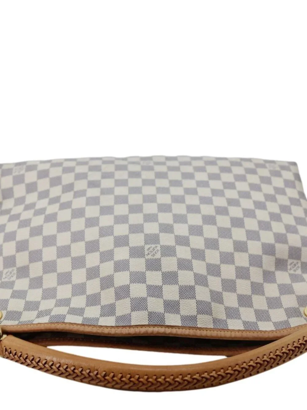 Louis Vuitton  Artsy MM NM Damier Azur Shoulder Bag White